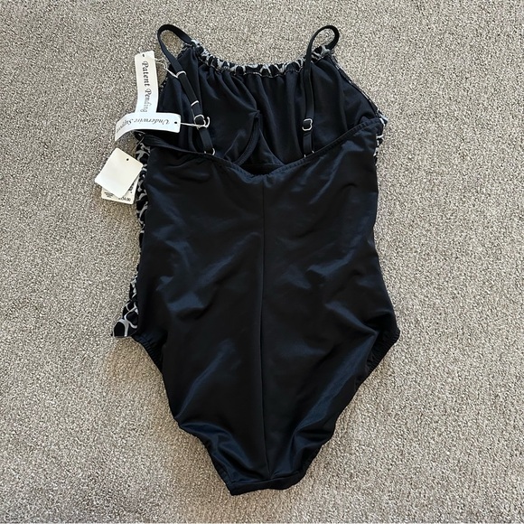 MagicSuit Magic Suit‎ Lisa Draped Ruched One-Piece Underwire Swimsuit 12 - Picture 3 of 6